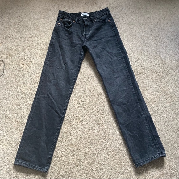 ZARA Straight Leg Jeans - Picture 2 of 2